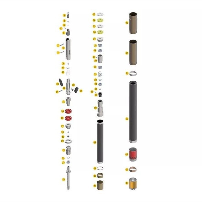 Double Tube Core Barrel PQU